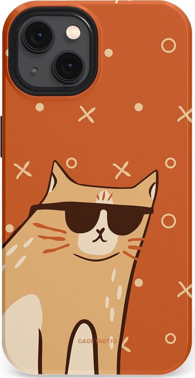 Casetastic Hoesje Geschikt voor Apple iPhone 13 Magsafe - Stijlvolle Beschermende Duo-layer Case - CoolCat