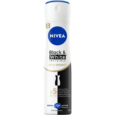 Nivea - Deodorant - Spray - Black & White Invisible Silky Smooth - 150ml