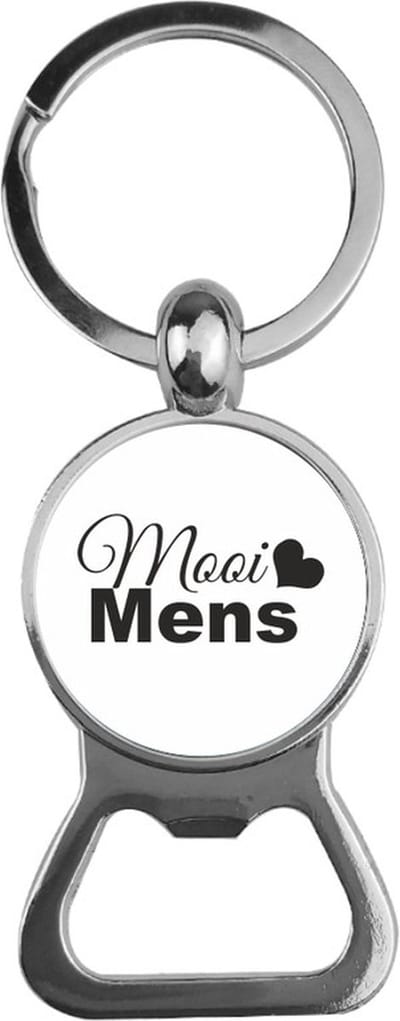 Bieropener Glas -  Mooi Mens