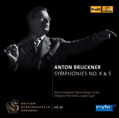 Staatskapelle Of Dresden, Karl Böhm - Bruckner: Symphonies No.4 & No.5 (2 CD)