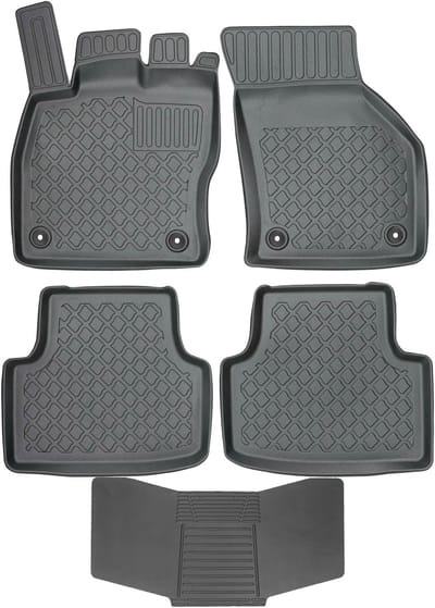 Max-Dywanik Aristar - Automatten Skoda Octavia - Zwart - TPE Materiaal - Precisiemontage