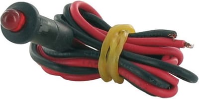 Controle lamp rood 12 Volt