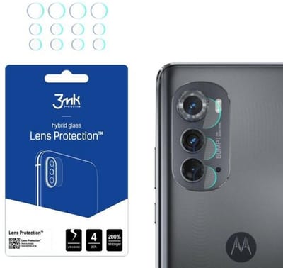 3MK Lens Protect Serie - Beveiliging voor Objectief - Motorola Edge 2022 - Ultra-Cien - Krasbestendig