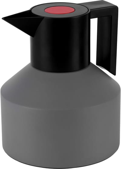 Unyqoos ® Tijdloze Grijze Thermoskan van 1,2 Liter met Dubbelwandige Isolatie voor Diverse Dranken