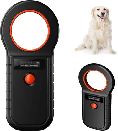 Fokelyi-Chipreader-Chiplezer huisdier-USB Oplaadbaar-Geschikt voor Katten, Honden en Andere Dieren-zwart