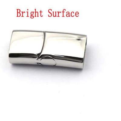 Roestvrijstalen magnetische sluitingen Gat 8*4mm voor leren koord armband magneet gesp DIY sieraden maken sluiting B