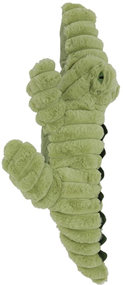 De Boon - Hondenspeelgoed - XL Knuffel - Will de Krokodil - Duurzame Corduroy Stof Met Piep - 65 cm