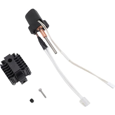 Hotend Vervanging voor Ender 3 V3 Plus 3D Printer Hoge Doorvoer Hoge Snelheid 0.6MM Nozzle Keramische Verwarmer Hot End met black