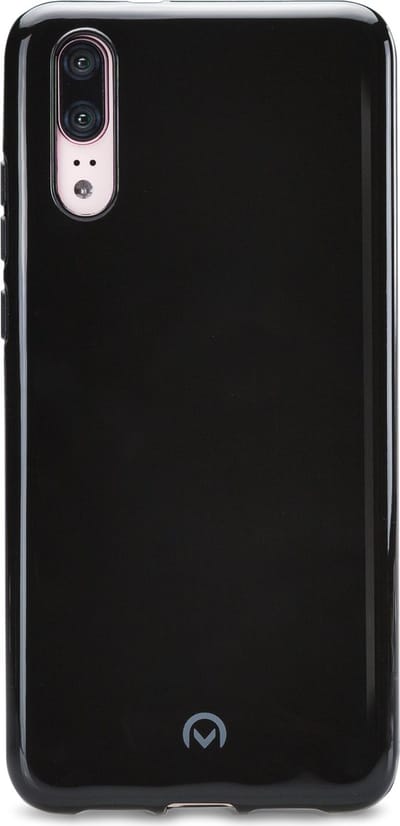 Mobilize Hoesje geschikt voor Huawei P20 Telefoonhoesje Flexibel TPU | Mobilize Gelly Backcover | P20 Case | Back Cover - Zwart