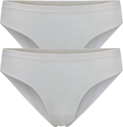 FALKE Daily Comfort Multipack ademend katoen broek van onderlaag dames wit - maat XS
