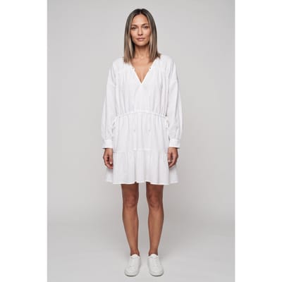 ARKET Giliana Dress White Size: 42 | Shirt Dresses Outlet | Dames | Wit