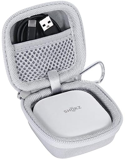 Opslag Hoofdtelefoon Hard Case voor Open-Ear True Wireless Bluetooth