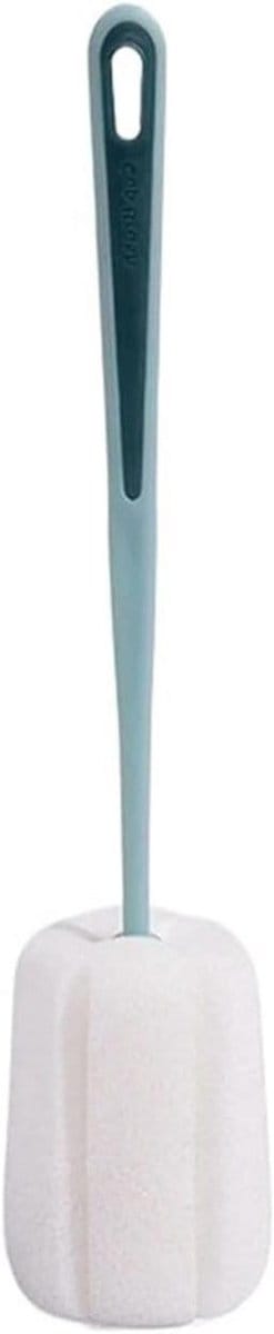 Flessenborstel - Flesreiniger - Flessen Schoonmaken - Geen Dode Hoek - 10 mm - Blauw
