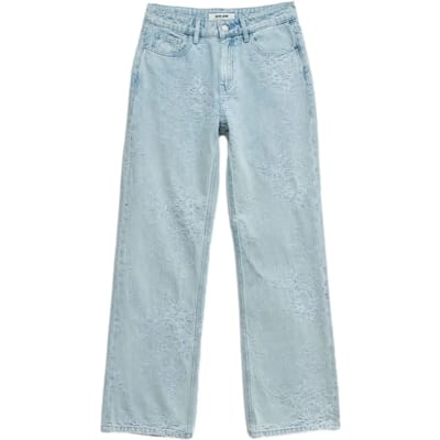 Vrouwelijke Straight Jeans met jacquard Salsa Jeans
