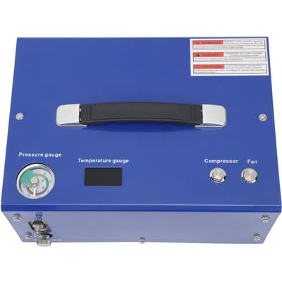 Compresseur d'air PCP Transformateur intégré 4500Psi 30Mpa Arrêt automatique Compresseur haute pression avec 5 cotons filtrants US