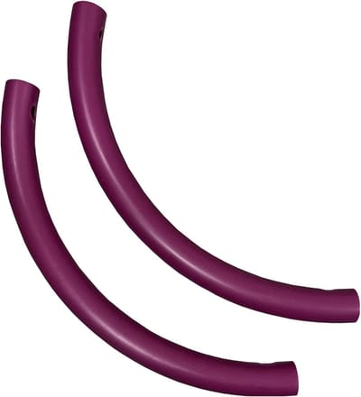 Buisbochten Set - Klimrek Onderdelen - Uitbreiden Speeltoestel - Modulair Systeem - 35 x 35 cm - Magenta