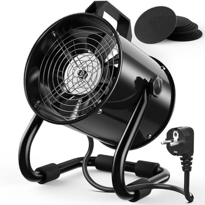 ApexArte® Draagbare Afzuigkap Keuken - Mini Luchtreiniger - Extra Sterke Zuigkracht