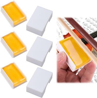 Dailygoods- Hars Natuurlijke Kwaliteit - 3 Stuks - Laag Stof - Sterke Hechting - Onderhoud Boog - Draagbaar Accessoire - Rozin