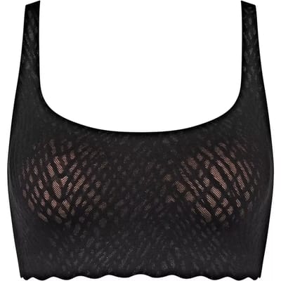 Sloggi Women ZERO Feel Bliss Top - bralette - zwart