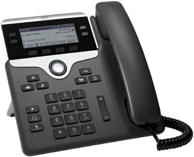 IP Telefoon - VoIP Telefoon - Zakelijk Gebruik - 4 Lijnen LCD - 3.5 Inch Scherm - Zwart Zilver