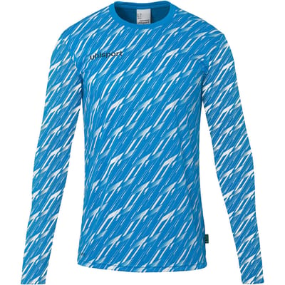 Uhlsport Progressive Keepershirt Lange Mouw Kinderen - Cyaan / Wit | Maat: 140