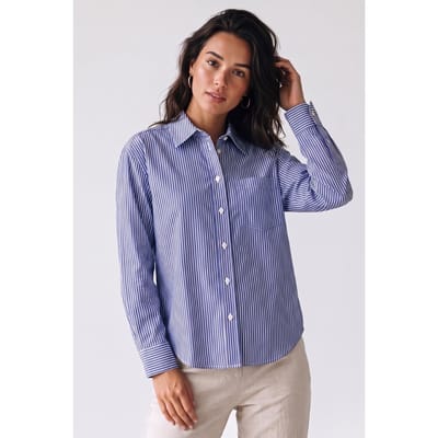ARKET Ilassi Shirt New Blue Size: 32 | Long-Sleeved Tops Outlet | Dames | Blauw