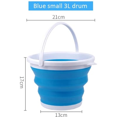 Seau à Vadrouille Pliable 30L Rectangulaire en Plastique Seau de Camping Grand Volume Bassine de Lavage Accessoires de Nettoyage pour la Maison Salle de Bain