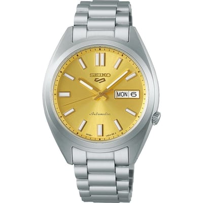 Seiko 5 Sports SRPL59K1 Seiko 5 Sports - SNXS Series ‘Gold Cufflinks’ Horloge