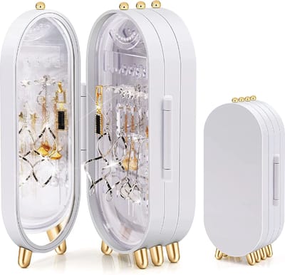 Witte sieraden organizer