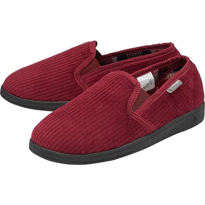 Heren Tartan Voeringen Slippers Met Geheugen Foam