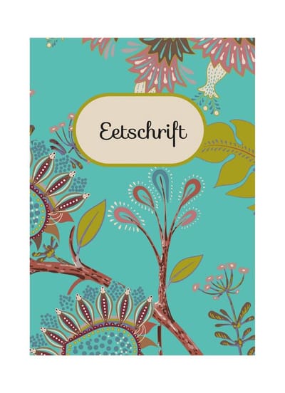 HappyBook - Food Journal - Healthy Lifestyle - Eetschrift - Eetdagboek - Dagboek - Voeding - Leefstijl - 12 weken - Motivatie - Dagboek - Gewicht - Gezondheid - Afslanken - Softcover - Elastiek - Boekenlegger - Doelen behalen - Plannen maken - Eten