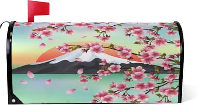 Brievenbusdecoratie - Postvak cover - Tuin Decoratie - Magnetische Bevestiging - 45 x 53 cm - Meerkleurig