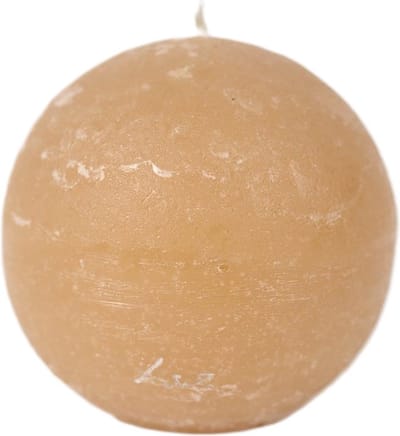 Rasteli Luz Your Senses Kaars- Bolkaars Crème-Latte D 10 cm