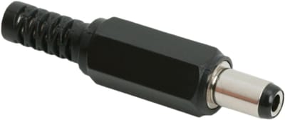 5x DC Stekker 5.5×2.5 mm met Trekontlasting – DC Plug Kunststof – Voeding Connector – Kabelontlasting – 5 Stuks [05148]