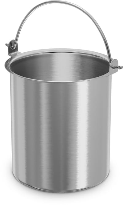 Klarstein FrostFusion ijsbak – 1 liter roestvrij staal, vaatwasmachinebestendig, duurzaam, roestvrij, vervangende bak voor FrostFusion ijsmachine