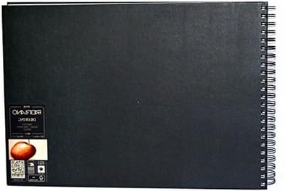 Tekenen Schetsboek - Kunstenaars Kwaliteit - Creatief Ontwerp - Zuurvrij Papier - A3 Formaat - Zwart
