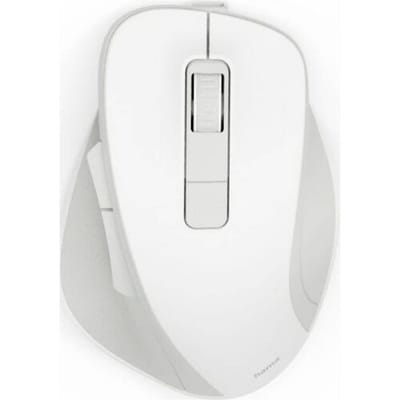 Hama WM-500 - Optische draadloze muis - 6 knoppen - 2.4 GHz RF - Stil - Oplaadbaar - Wit
