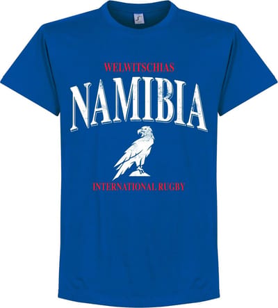 Namibië Rugby T-Shirt - Blauw - XXXL