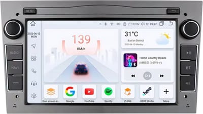 Autoradio met bluetooth - Carplay - Voor Opel/Vauxhall (Astra H/J, Vectra, Antara, Zafira, Corsa C/D, Vivaro, Meriva, Veda) - Geschikt voor Apple en Android - Stereo - Navigatie - Navigatiesysteem auto - 3G 32G