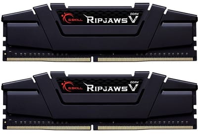 G.Skill Ripjaws V DDR4-3200 - 32GB - CL16 - Dual Channel (2 pcs) - Intel XMP - Zwart