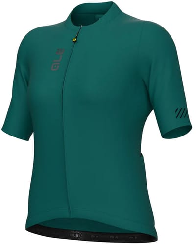 Ale Pragma Color Block Off Road Korte Mouw Wielertrui Groen M Vrouw