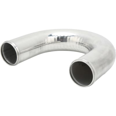 2.5in OD Intercooler Inlaatpijp 180 Graden Universeel Aluminium Hoge Sterkte U-Vorm voor Automotive white