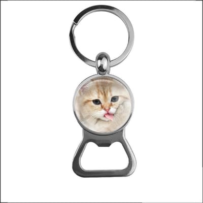 Bieropener Glas - Kat