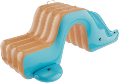 Opblaasbare Waterglijbaan - Tuin Speelgoed - Zomer Plezier - Duurzaam PVC Materiaal - 175x105x75cm - Oranje