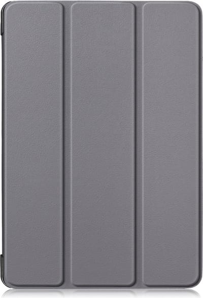 Arara Hoes Geschikt voor iPad (2021/2020/2019) 10.2 inch 9e/8e en 7e generatie hoes - Tri-fold bookcase - Grijs