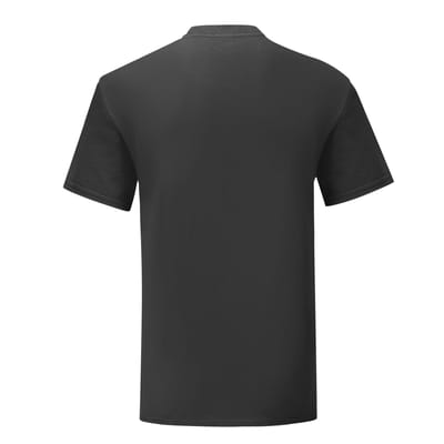 Fruit of the Loom Heren Iconisch 150 T-Shirt (Zwart)