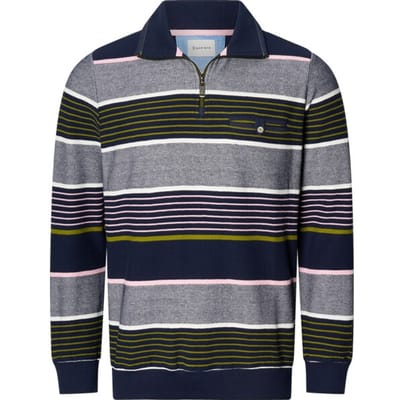 Babista herren Sweatshirt - 48/50 - donkerblauw - Plus Size
