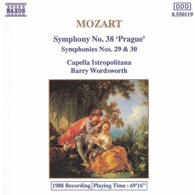 Capella Istropolitana, Barry Wordsworth - Mozart: Symphonies 29, 30 & 28 (CD)
