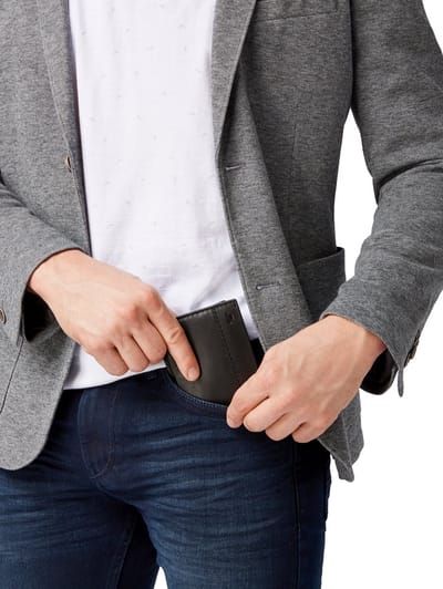 Tom Tailor - TTKAI Portemonnee van leer - Maat ONESIZE - schwarz / black