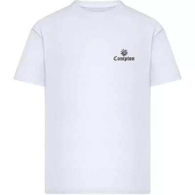 Mister Tee - Compton Lowrider Oversize Heren Tshirt - XS - Wit